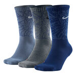 Nike Dri-Fit Topo Camo Crew Training Sock 3er Pack Men
